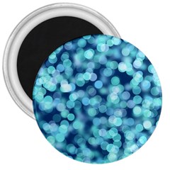 Blue Light 3  Magnets by Brittlevirginclothing