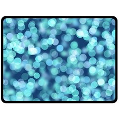 Blue Light Double Sided Fleece Blanket (large)  by Brittlevirginclothing