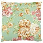 Vintage pastel flower Standard Flano Cushion Case (Two Sides) Back