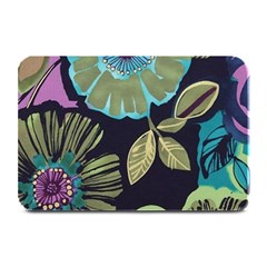 Dark Lila Flower Plate Mats by Brittlevirginclothing