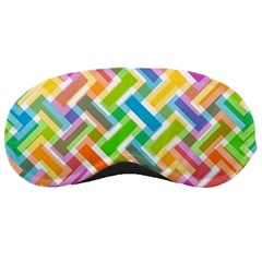 Abstract Pattern Colorful Wallpaper Sleeping Masks by Amaryn4rt