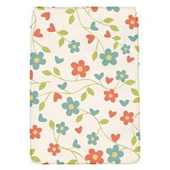 Abstract Vintage Flower Floral Pattern Flap Covers (S) 