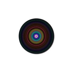 Artskop Kaleidoscope Pattern Ornamen Mantra Golf Ball Marker (4 Pack) by Amaryn4rt