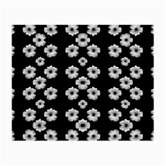 Dark Floral Small Glasses Cloth by dflcprints
