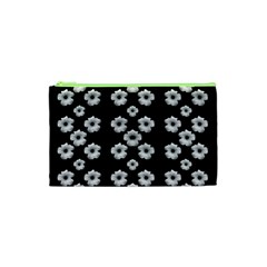 Dark Floral Cosmetic Bag (xs) by dflcprints