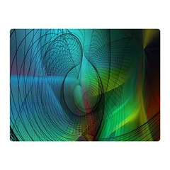 Background Nebulous Fog Rings Double Sided Flano Blanket (mini) 