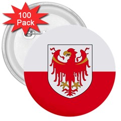 Flag Of South Tyrol 3  Buttons (100 Pack)  by abbeyz71