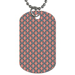 Background Pattern Texture Dog Tag (one Side) by Amaryn4rt