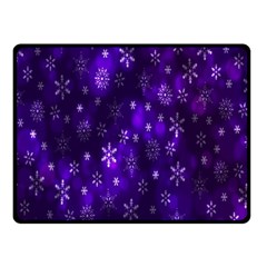 Bokeh Background Texture Stars Fleece Blanket (small)