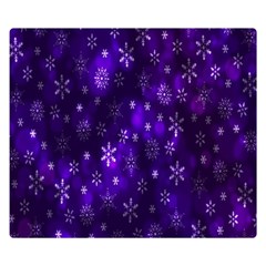 Bokeh Background Texture Stars Double Sided Flano Blanket (small) 