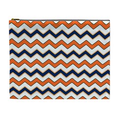 Chevron Party Pattern Stripes Cosmetic Bag (xl) by Amaryn4rt