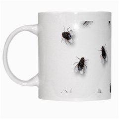 Flies White Mugs