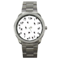 Flies Sport Metal Watch