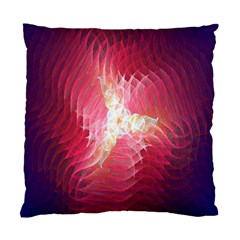 Fractal Red Sample Abstract Pattern Background Standard Cushion Case (one Side)