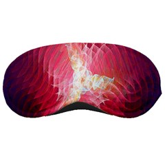 Fractal Red Sample Abstract Pattern Background Sleeping Masks by Amaryn4rt