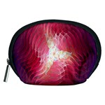 Fractal Red Sample Abstract Pattern Background Accessory Pouches (Medium)  Front