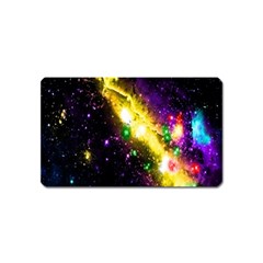 Galaxy Deep Space Space Universe Stars Nebula Magnet (name Card) by Amaryn4rt