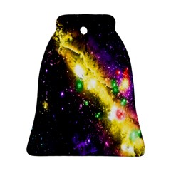 Galaxy Deep Space Space Universe Stars Nebula Ornament (bell) by Amaryn4rt