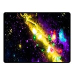 Galaxy Deep Space Space Universe Stars Nebula Double Sided Fleece Blanket (Small)  45 x34  Blanket Back