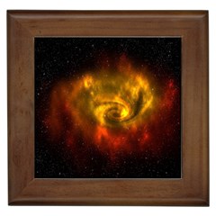 Galaxy Nebula Space Cosmos Universe Fantasy Framed Tiles by Amaryn4rt