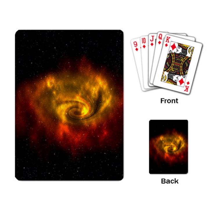Galaxy Nebula Space Cosmos Universe Fantasy Playing Card