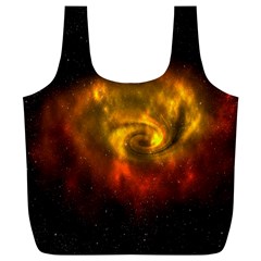 Galaxy Nebula Space Cosmos Universe Fantasy Full Print Recycle Bags (l)  by Amaryn4rt