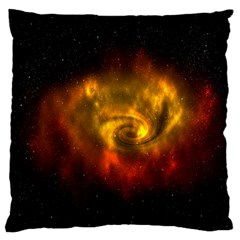 Galaxy Nebula Space Cosmos Universe Fantasy Standard Flano Cushion Case (one Side) by Amaryn4rt
