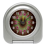 Julian Star Star Fun Green Violet Travel Alarm Clocks Front