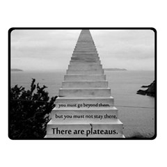 Steps To Success Follow Fleece Blanket (small) by FrontlineS