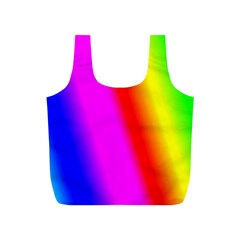 Multi Color Rainbow Background Full Print Recycle Bags (s)  by Amaryn4rt