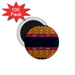 Pattern Ornaments Africa Safari Summer Graphic 1.75  Magnets (100 pack)  Front