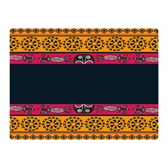 Pattern Ornaments Africa Safari Summer Graphic Double Sided Flano Blanket (mini)  by Amaryn4rt