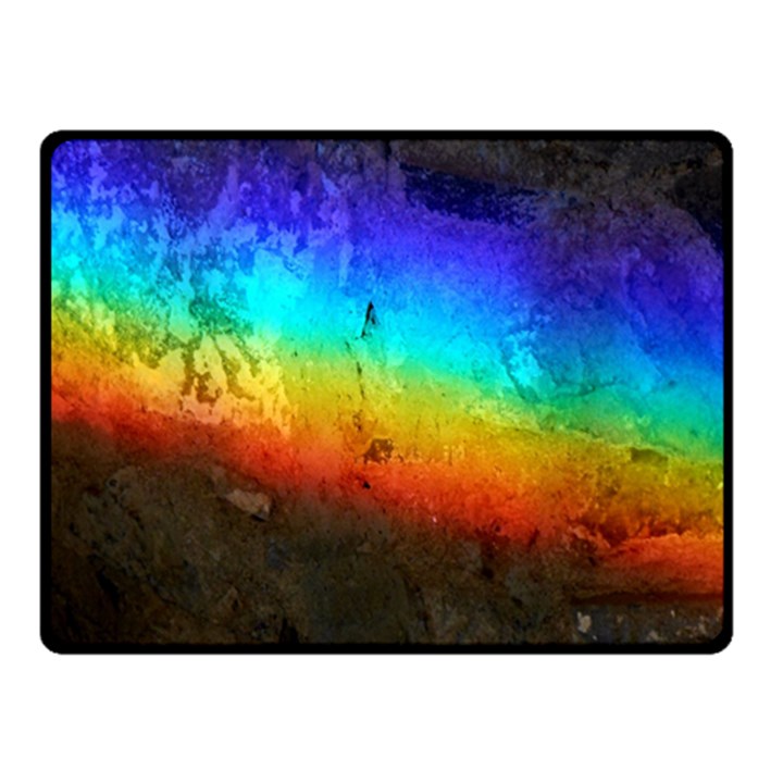 Rainbow Color Prism Colors Fleece Blanket (Small)