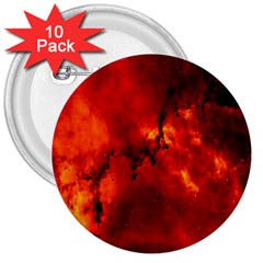 Star Clusters Rosette Nebula Star 3  Buttons (10 Pack)  by Amaryn4rt