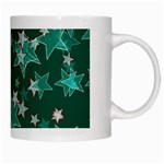 Star Seamless Tile Background Abstract White Mugs Right