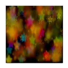 Star Background Texture Pattern Face Towel