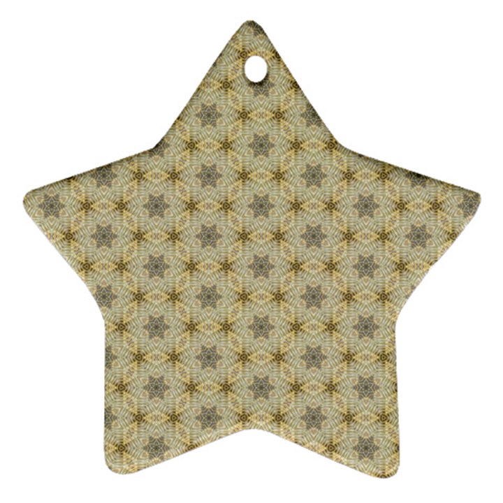 Star Basket Pattern Basket Pattern Ornament (Star)