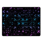 Stars Pattern Seamless Design Double Sided Fleece Blanket (Small)  45 x34  Blanket Front