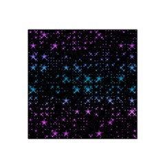 Stars Pattern Seamless Design Satin Bandana Scarf