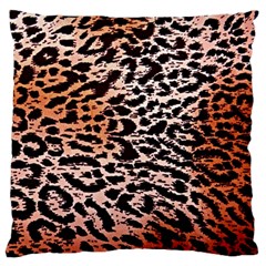 Tiger Motif Animal Large Cushion Case (two Sides) by Amaryn4rt