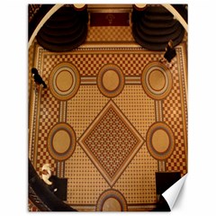 The Elaborate Floor Pattern Of The Sydney Queen Victoria Building Canvas 12  X 16   by Amaryn4rt