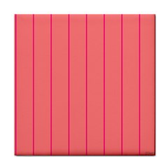 Background Image Vertical Lines And Stripes Seamless Tileable Deep Pink Salmon Face Towel