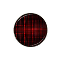 Black And Red Backgrounds Hat Clip Ball Marker (4 Pack) by Amaryn4rt