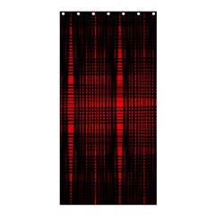 Black And Red Backgrounds Shower Curtain 36  X 72  (stall)  by Amaryn4rt