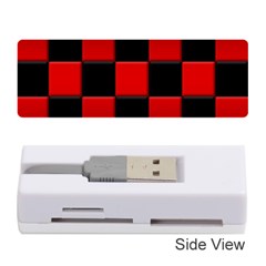 Black And Red Backgrounds Memory Card Reader (stick)  by Amaryn4rt