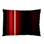 Black And Red Pillow Case (Two Sides) Back