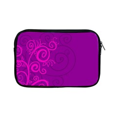 Floraly Swirlish Purple Color Apple Ipad Mini Zipper Cases by Amaryn4rt