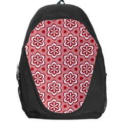 Floral Abstract Pattern Backpack Bag by Amaryn4rt