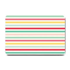 Papel De Envolver Hooray Circus Stripe Red Pink Dot Small Doormat  by Amaryn4rt