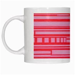 Index Red Pink White Mugs by Amaryn4rt